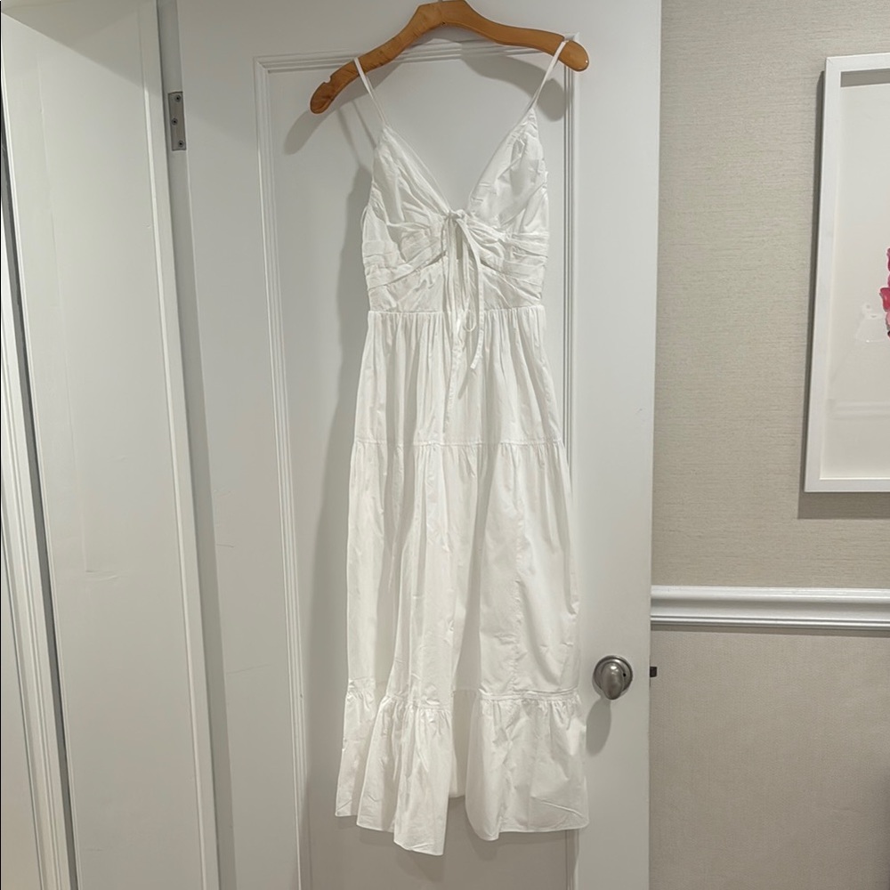 Ulla Johnson white maxi dress